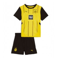 Dětský fotbalový dres Borussia Dortmund 2024-25 Domácí Krátký Rukáv (+ trenýrky)